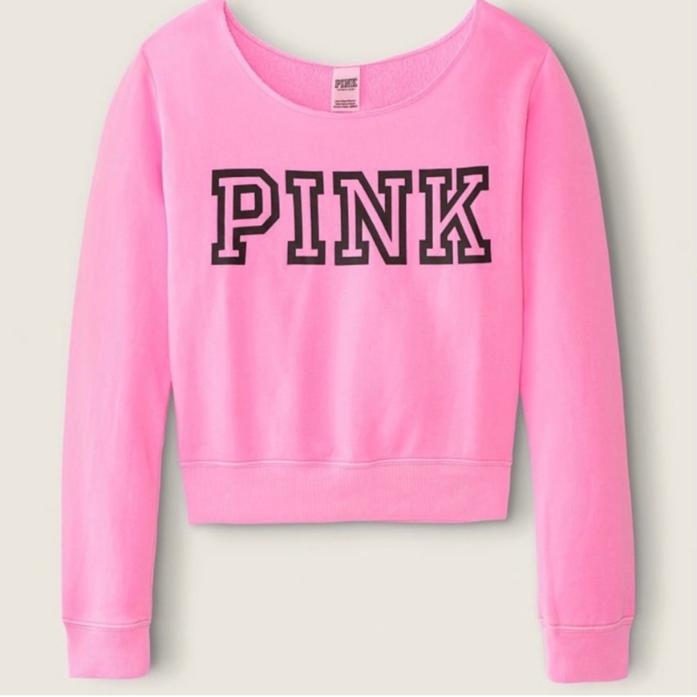 PINK
EVERYDAY LOUNGE OFF THE SHOULDER SWEATSHIRT